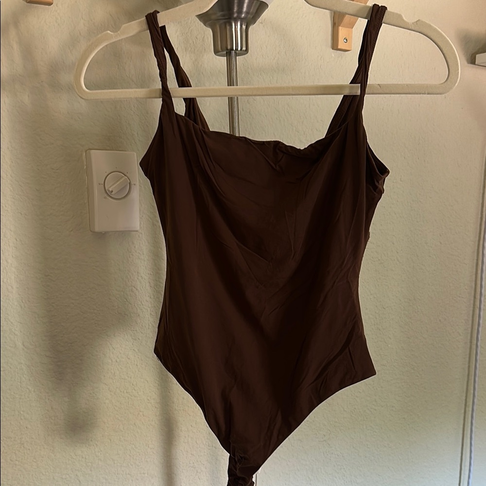 SKIMS Brown Bodysuit